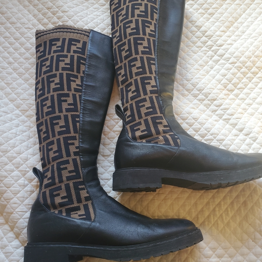COPY - Fendi rococo tall boots